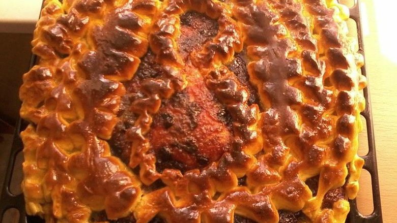 Как приготовить Идеальный пирог с джемом из песочного теста рецепт пошагово