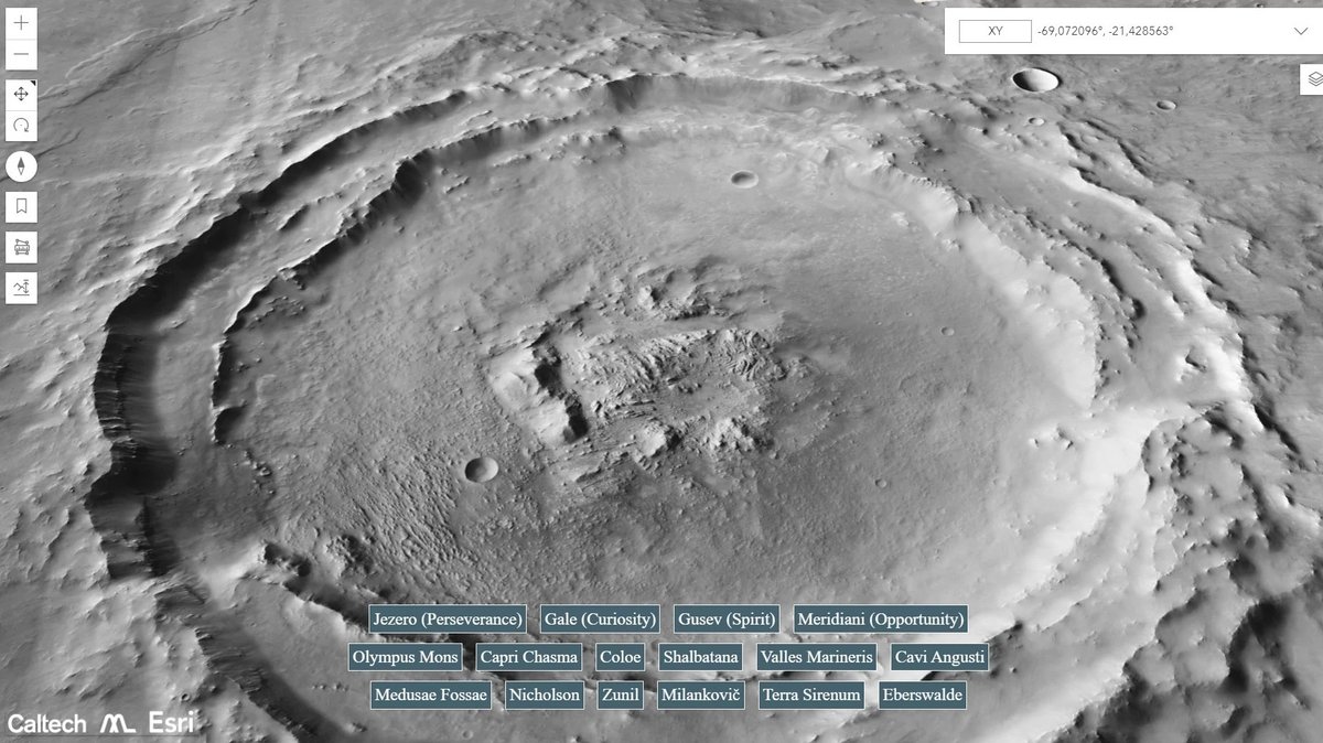 Nasa карта онлайн