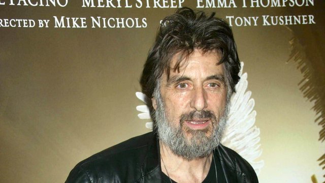 Аль Пачино на премьере сериала «Ангелы в Америке»