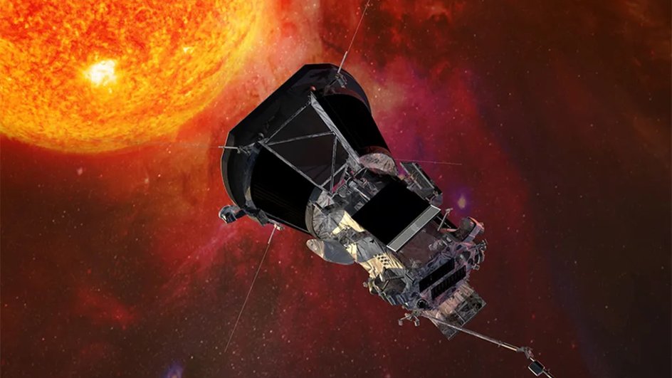 Изображение зонда Parker Solar Probe