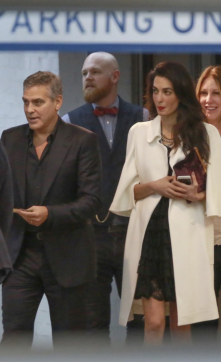 Джордж и Амаль Клуни были замечены в Лос-Анджелесе