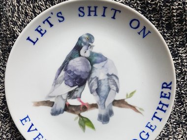 Slide image for gallery: 12389 | Тарелка Very ugly plates