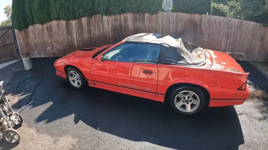 Chevrolet Camaro IROC-Z 1989 года