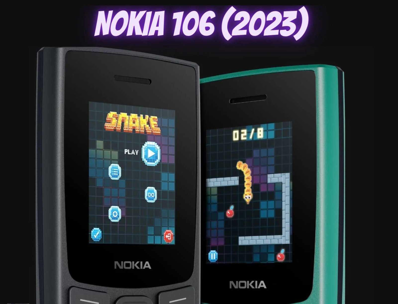 Знакомимся с Nokia 106 (2023) — «кнопочник» без камеры, но со «Змейкой» -  Hi-Tech Mail.ru