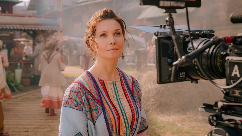 Александра Урсуляк на съемках сериала «Последний богатырь. Наследие» Александра Урсуляк на съемках сериала «Последний богатырь. Наследие»