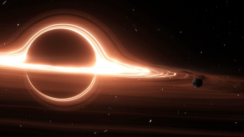 Так черная дыра Стрелец A* может выглядеть вблизи. Фото: NASA