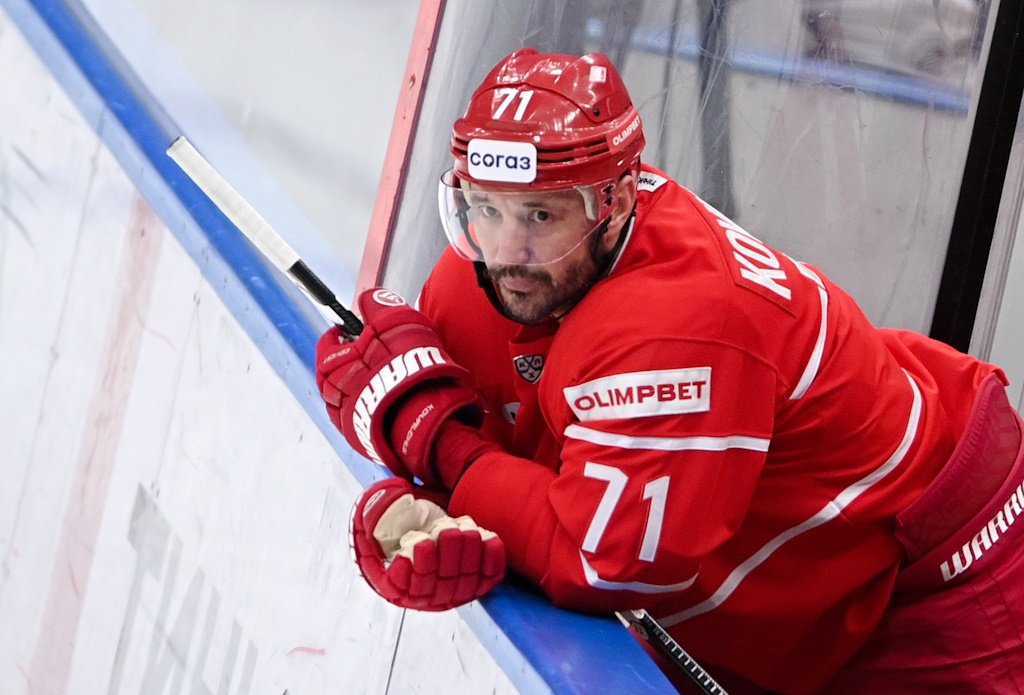 Ковальчук пропустит четвертый подряд матч «Спартака» в плей-офф КХЛ