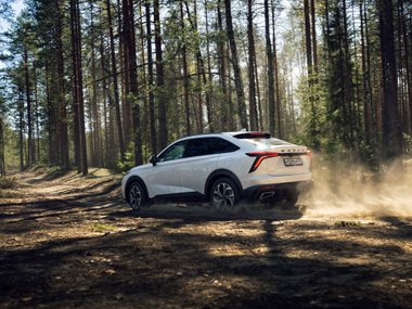 Тест-драйв Haval F7x статический и динамический