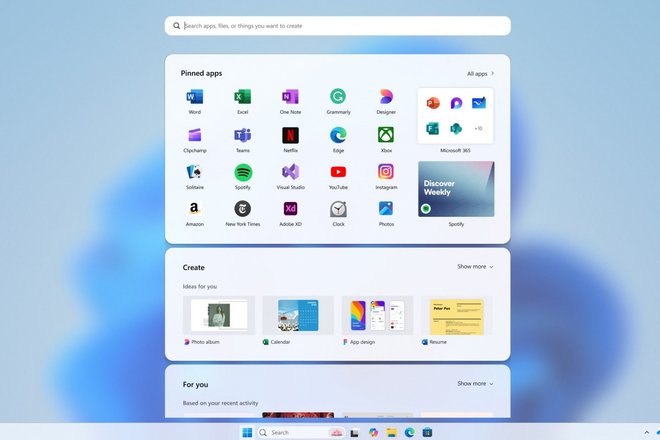 Так мог выглядеть «Пуск» в Windows: Так мог выглядеть «Пуск» в Windows: