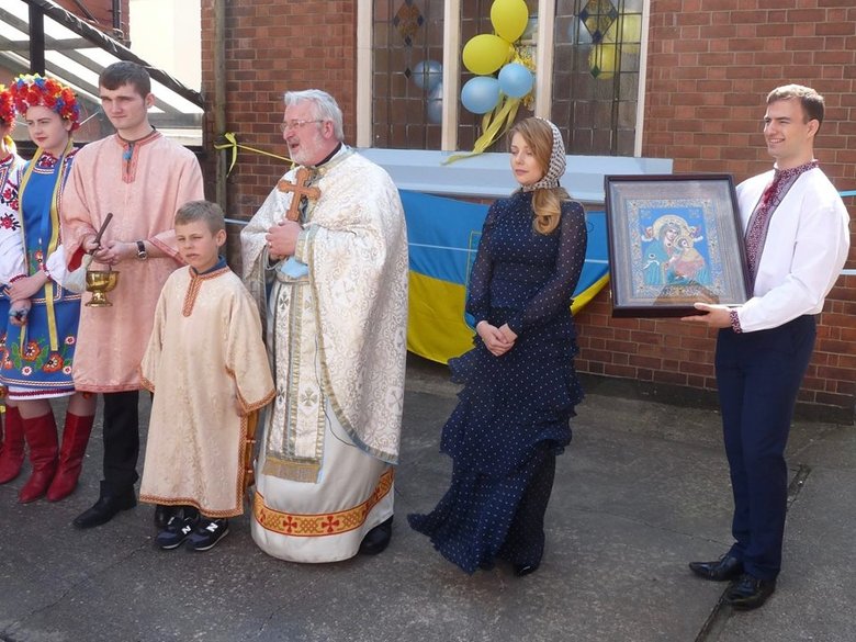 Тина Кароль на открытии центра украинской общины в Лондоне