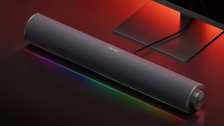 Так выглядит саундбар Redmi Сomputer Speaker.