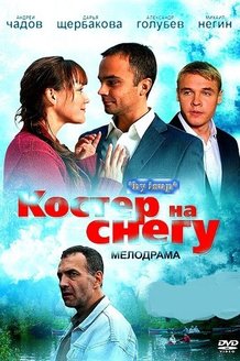 Костер на снегу: постер