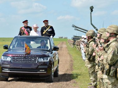 The Queen Celebrates 300 Years Of The Royal Artillery