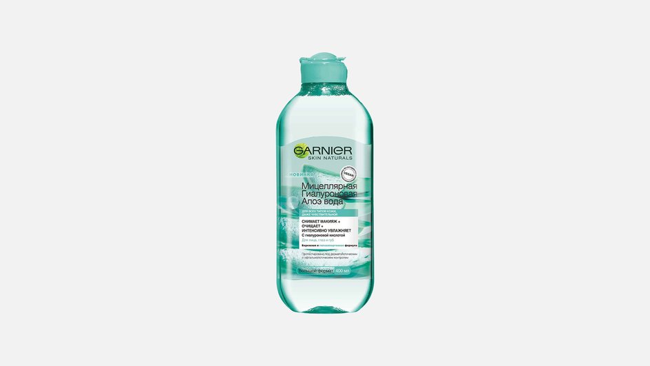 GARNIER Мицеллярная гиалуроновая алоэ вода. GARNIER Мицеллярная гиалуроновая алоэ вода.