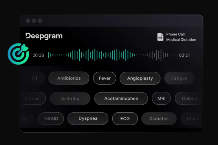 Интерфейс Nova-3 Medical от Deepgram Интерфейс Nova-3 Medical от Deepgram