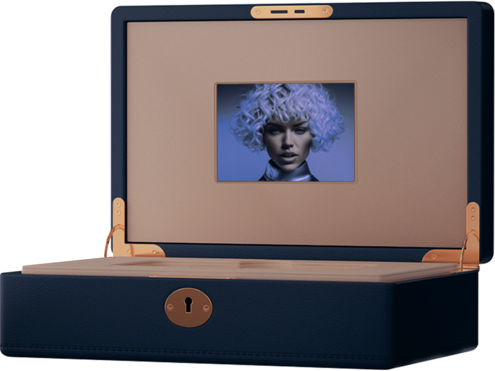 Так выглядит подарочный кейс с ИИ-ассистентом для будущих обладателей iPhone 16 Pro от Caviar. Источник: Caviar