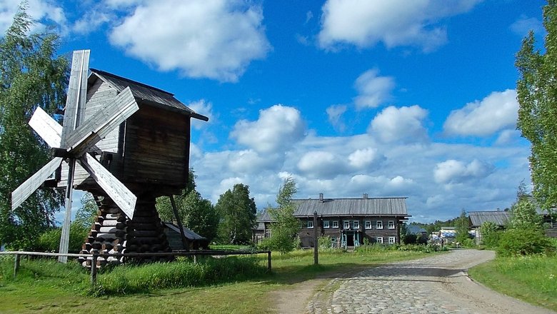 Мельница в Верхних Мандрогах.