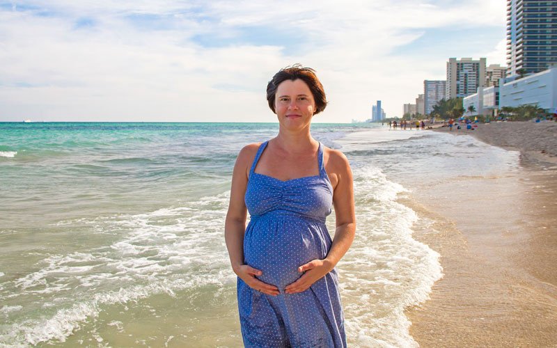 Лена Минц поделилась личным опытом с пользователями проекта &laquo;Дети Mail.Ru&raquo; и рассказала о подготовке и родах в Майами