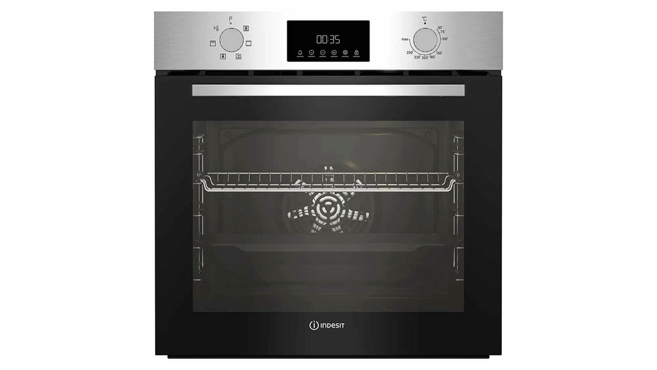 Встраиваемая электрическая духовка шкаф Indesit IFE 3644 J IX Встраиваемая электрическая духовка шкаф Indesit IFE 3644 J IX