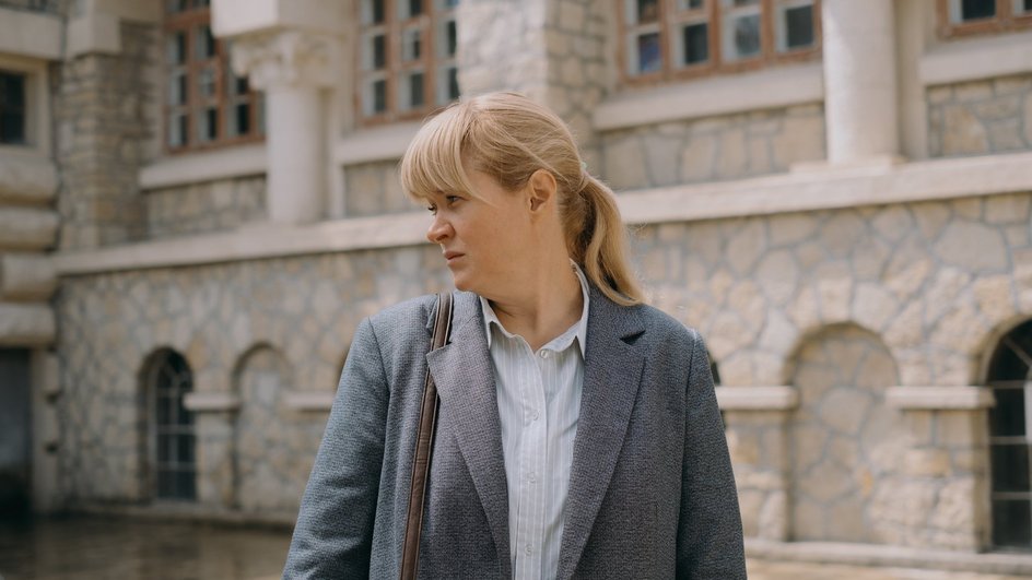 Анна Михалкова в сериале «Трасса» Анна Михалкова в сериале «Трасса»