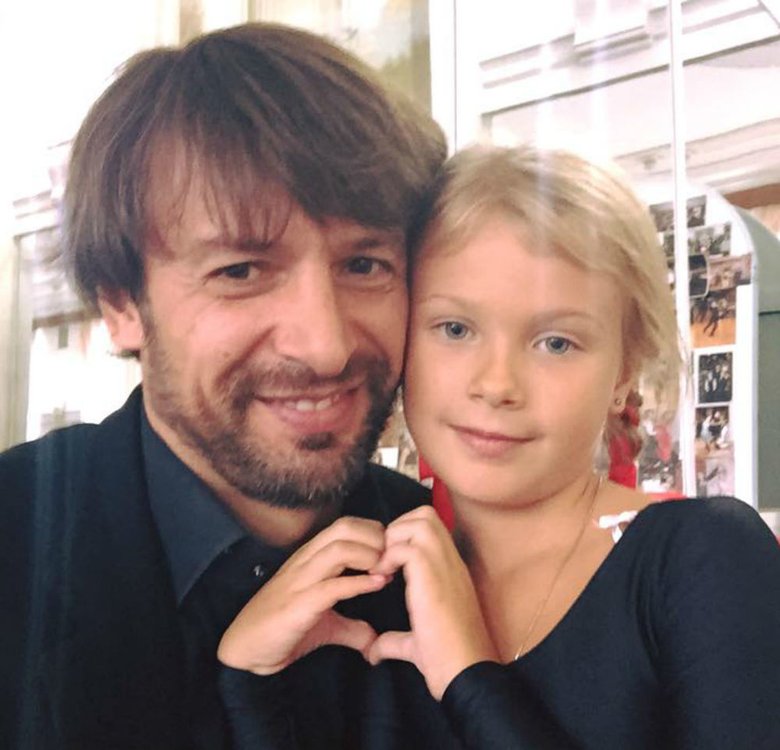 Александр Шовковский и его дочь Саша