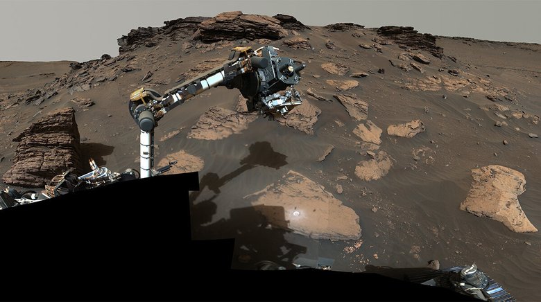 Марсоход Perseverance в поиске жизни. Фото: NASA