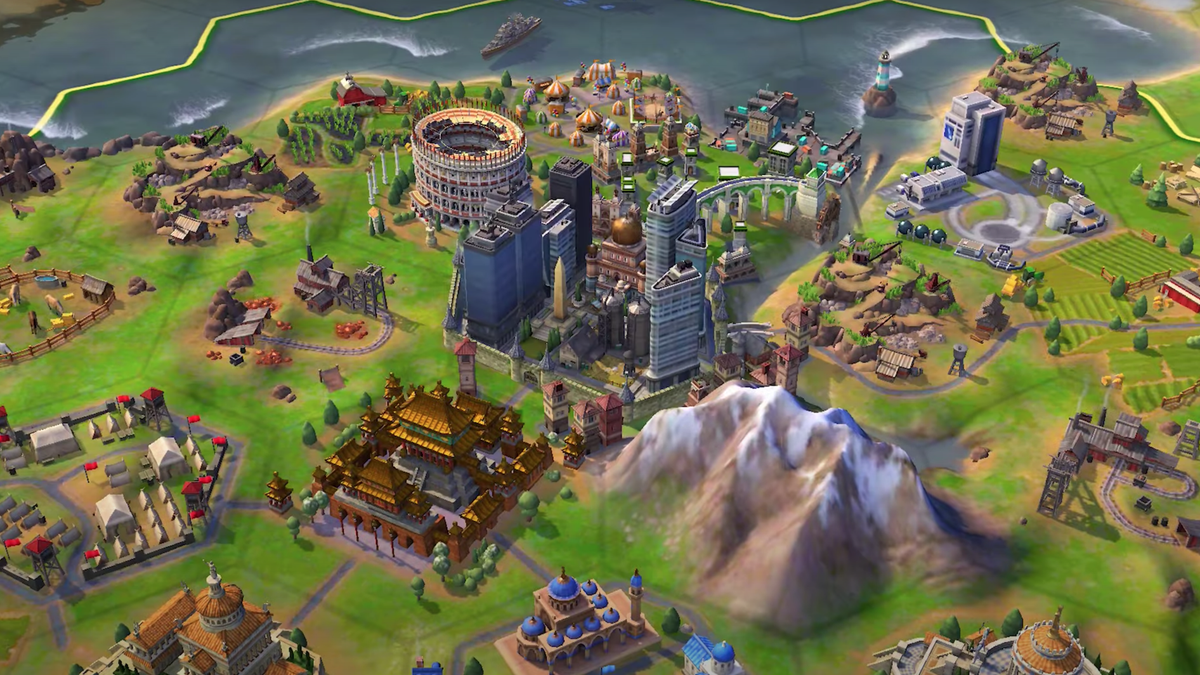 Сиды цивилизация 6. Игра цивилизация 6. Civilization 6 mobile. Civilization 6 Megacity. Дипломатический квартал цивилизация 6.