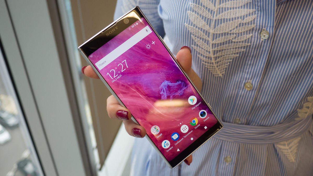 Sony представила Xperia XA2 Plus: безрамочный смартфон с 23-мегапиксельной  камерой и крутым звуком - Hi-Tech Mail.ru