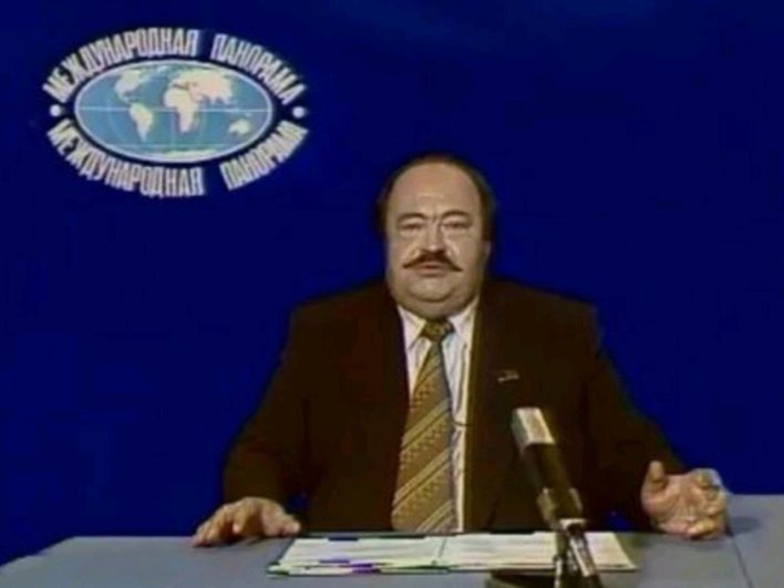 Александр Бовин в студии передачи «Международная панорама» Александр Бовин в студии передачи «Международная панорама»