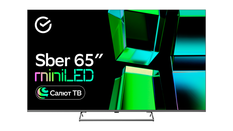 Умный телевизор Sber miniLED UHD 65″