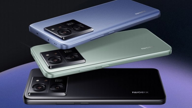 Xiaomi 13T продается в синем, зеленом и черном цветах.