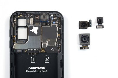 Fairphone 5 в разобранном виде. Фото: iFixit