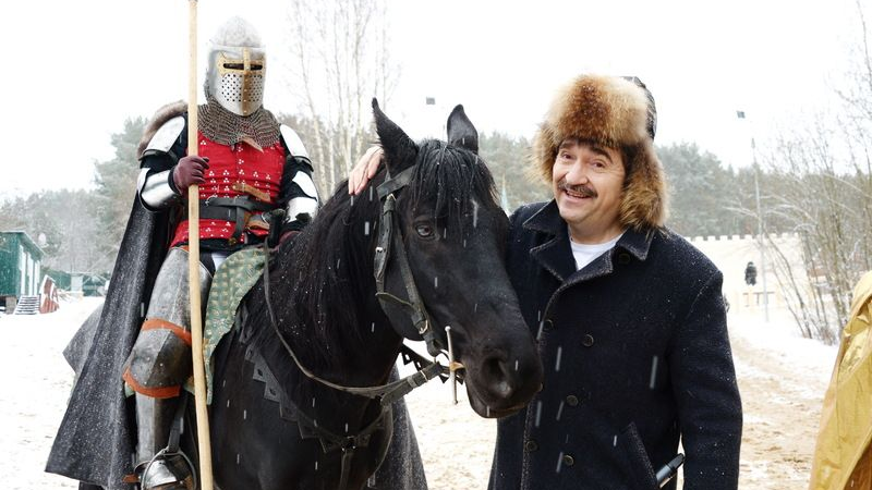 Валерий Комиссаров на съемках телешоу «Битва престолов» Валерий Комиссаров на съемках телешоу «Битва престолов»