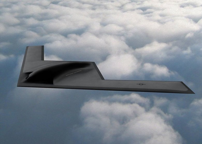 Предполагается, что новый бомбардировщик будет выглядеть так. Фото: U.S. Air Force