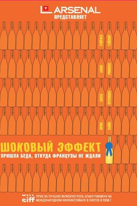 Удар бутылкой: постер