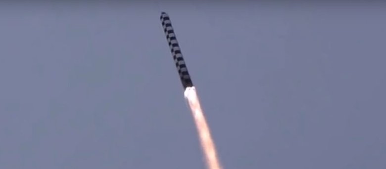 Баллистическая ракета Сармат. (YouTube)