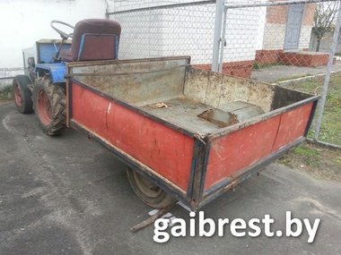 slide image for gallery: 18769 | Самодельный трактор белоруса