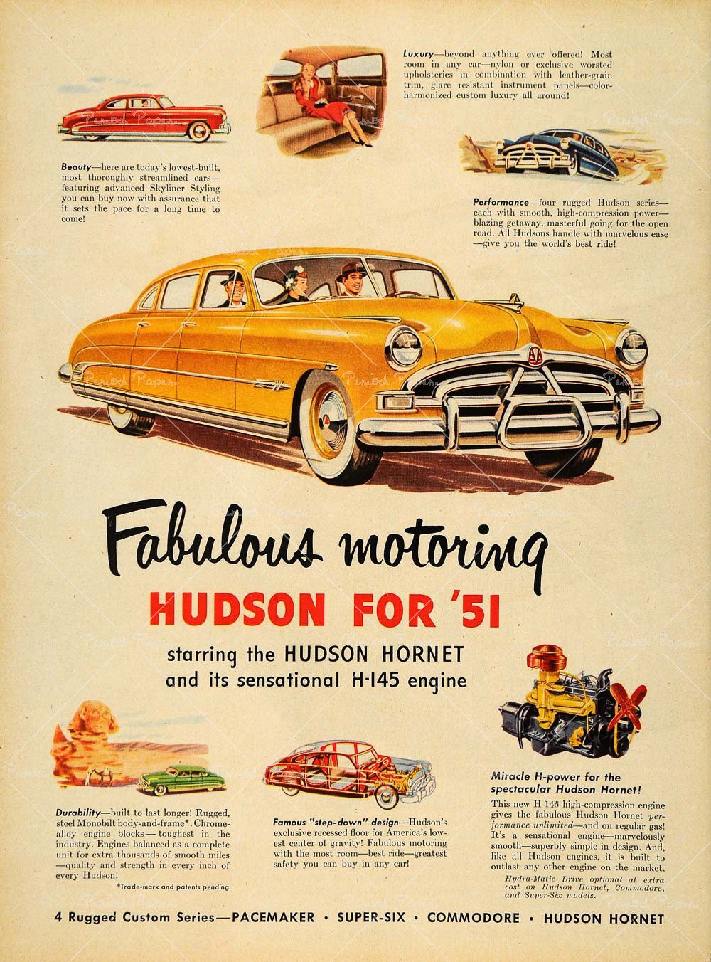 Hudson Hornet: история крутого автомобиля из «Тачек»