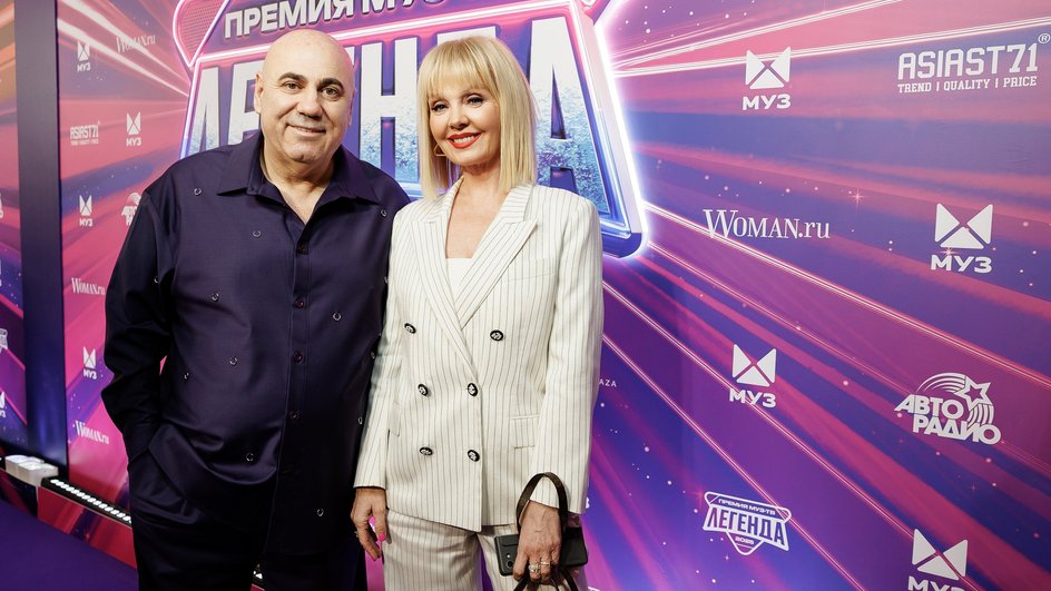 Валерия и Иосиф Пригожин на гала-ужине «Премии Муз-ТВ», фото: пресс-служба Валерия и Иосиф Пригожин на гала-ужине «Премии Муз-ТВ», фото: пресс-служба