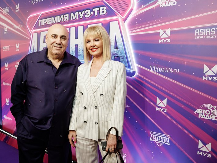 Валерия и Иосиф Пригожин на гала-ужине «Премии Муз-ТВ», фото: пресс-служба Валерия и Иосиф Пригожин на гала-ужине «Премии Муз-ТВ», фото: пресс-служба