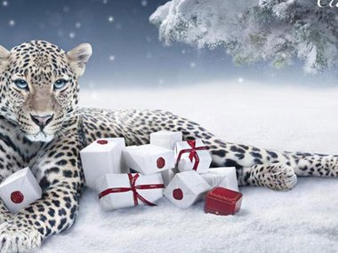 Slide image for gallery: 1639 | Рождественский леопард от Cartier