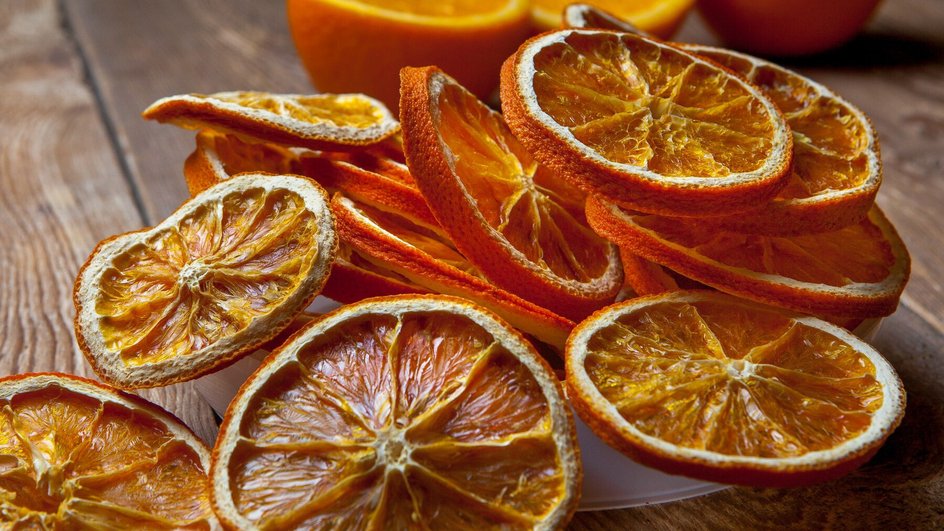 Дольки сушёных апельсинов Дольки сушёных апельсинов