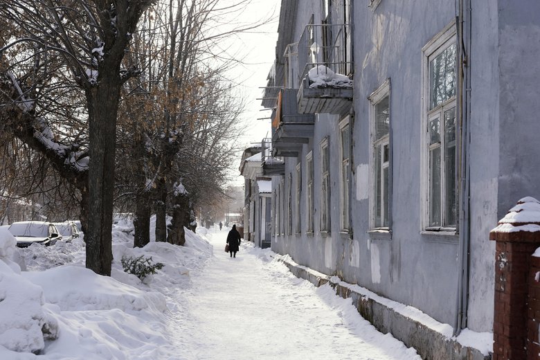 Зимняя улица Зимняя улица