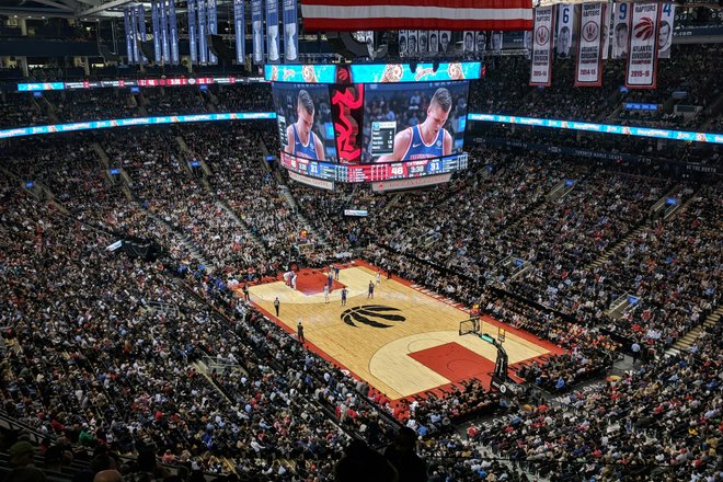 Баскетбол NBA стадион игра