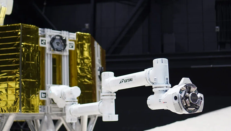 Изображение роборуки, разрабатываемой для работы в открытом космосе. Фото: Gitai