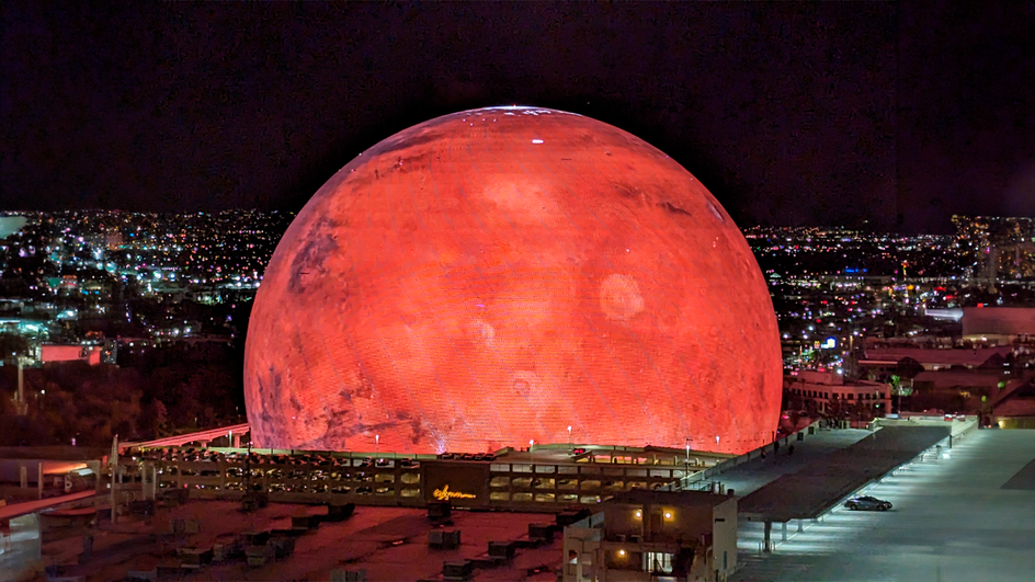 Самая большая в мире «Сфера» в образе планеты Марс