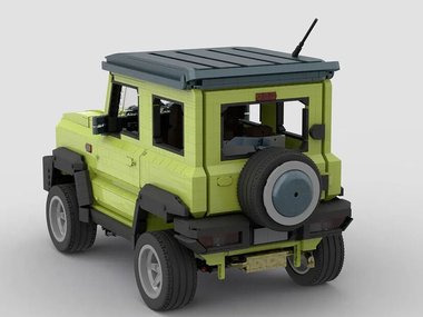 slide image for gallery: 28480 | Suzuki Jimny из Lego