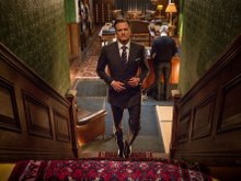 Колин Ферт в фильме «Kingsman: Секретная служба»