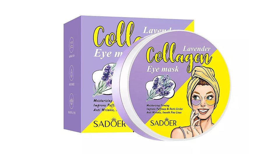 Патчи для глаз фирмы SADOER серии Lavender Collagen