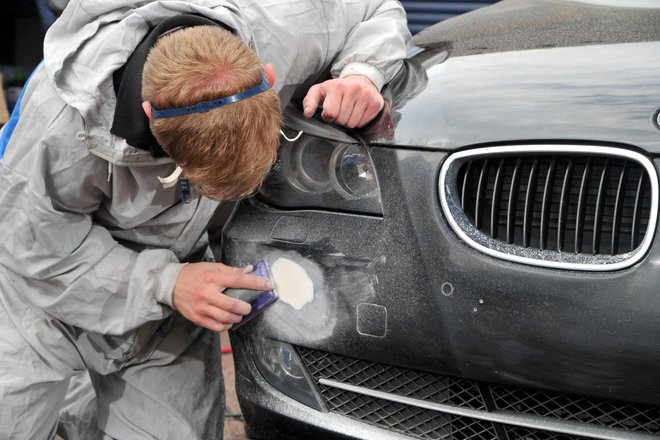 покраска автомобиля